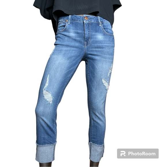 1822 Denim ‘Taylor’ Deep Cuff Jean - Picture 3 of 9